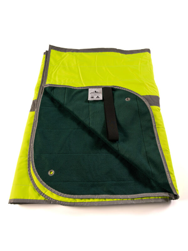 hi viz safety camping blanket australian made by Savitrek