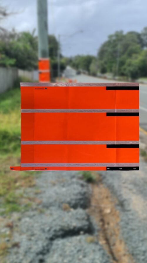 Custom Hi Vis Pole Wrap